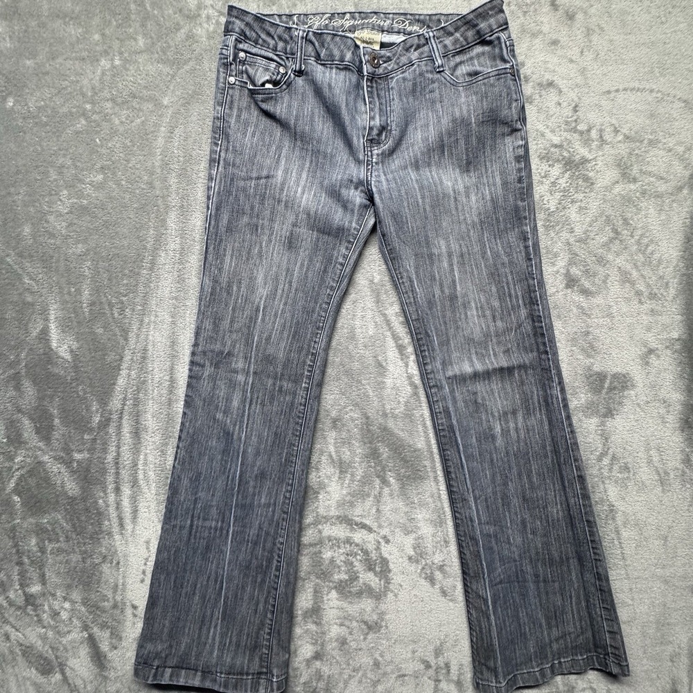 LIFO Denim Bootcut‎ Jeans Women's Size 11 Black